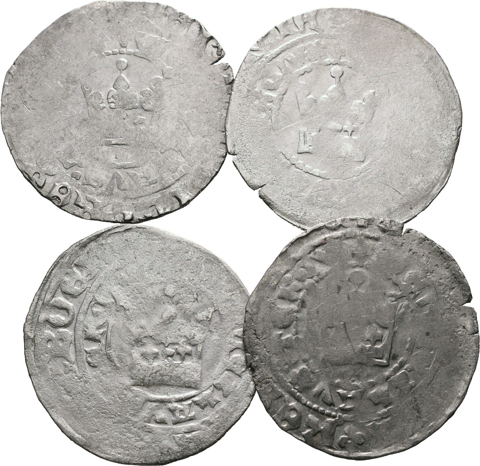 Václav IV., Pražský groš, 4 ks