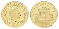 Niue Island, 5 Dollars 2019 - Stavovské divadlo