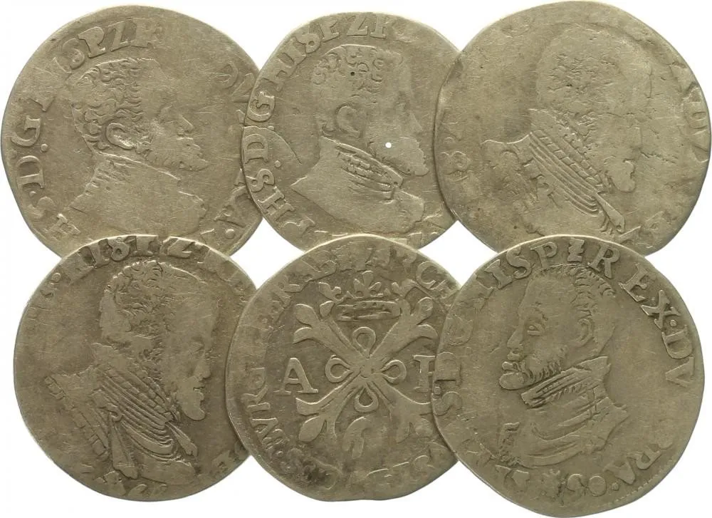 Španělské Nizozemí, Flanders, Philip II., 1555 - 1598 — 1