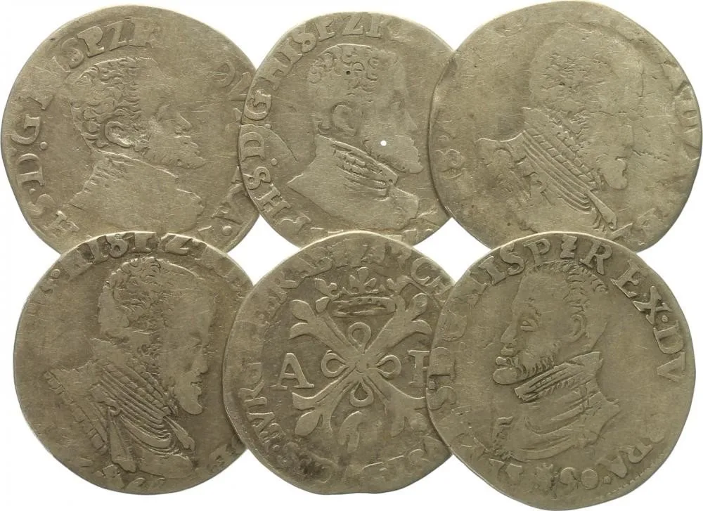Španělské Nizozemí, Flanders, Philip II., 1555 - 1598 — 1