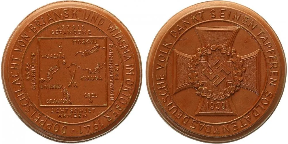 Německo, pamětní porcelánové medaile — 1