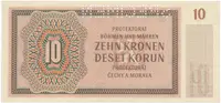 10 Koruna 1942, série A, SPECIMEN, Hej.37a.S1 - fotografie 2