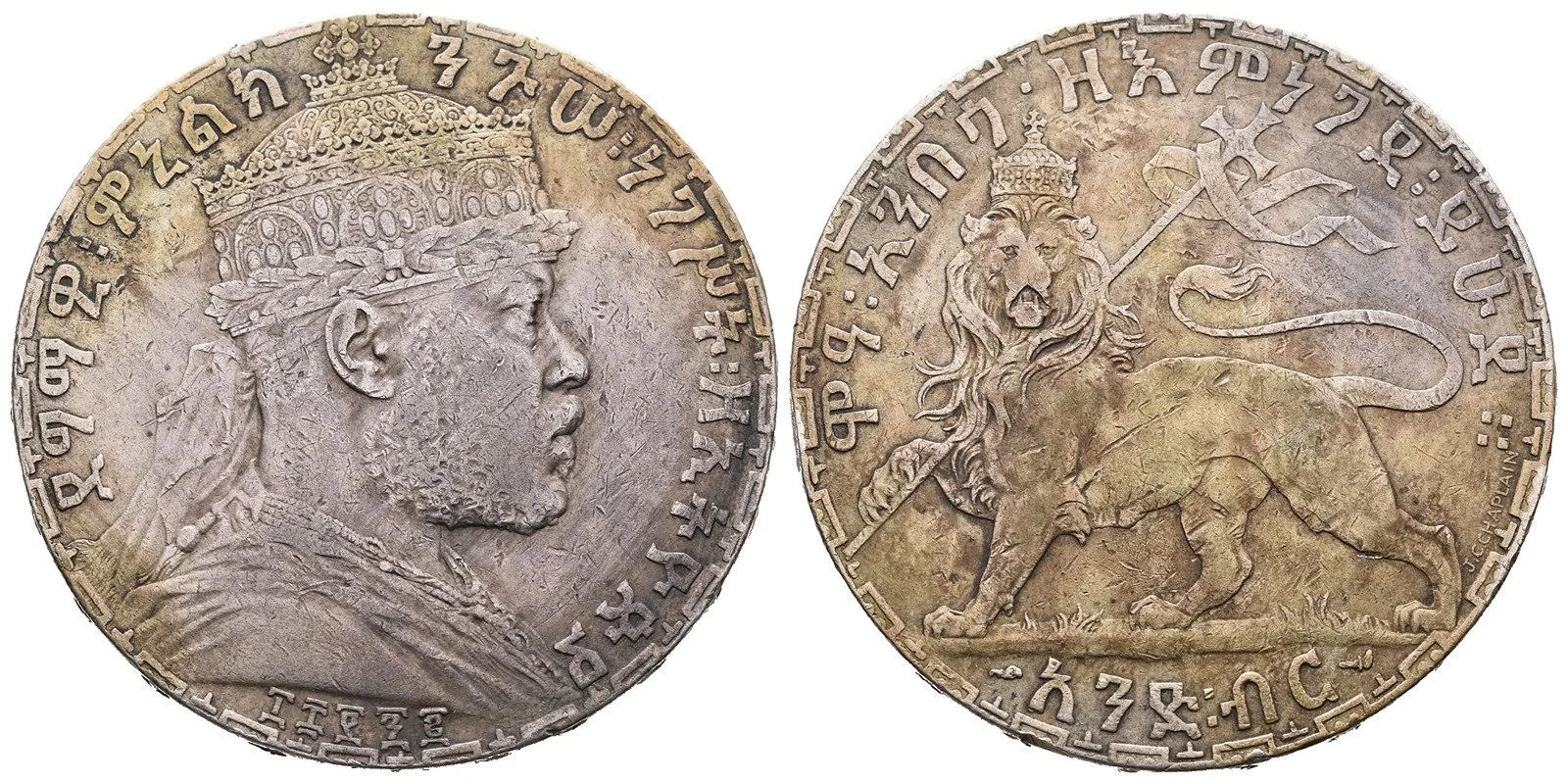 Etiopie, Menelik II., 1889 - 1913 — 1