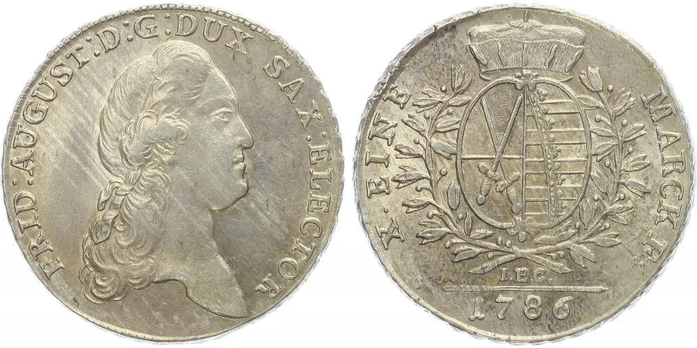 Sasko, Friedrich August III./I., 1763 - 1827 — 1