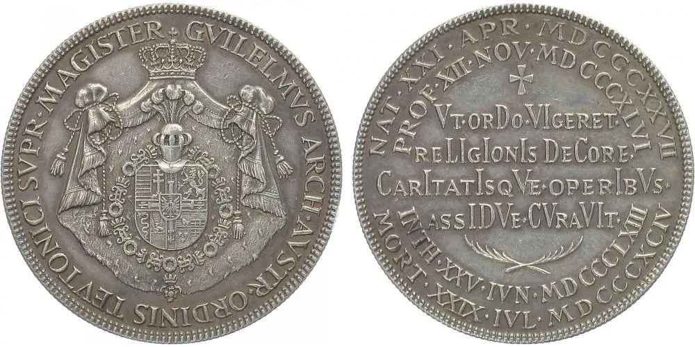 Arcivévoda Wilhelm, 1827 - 1894 — 1