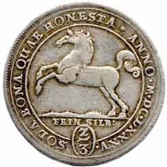 Braunschweig - Lüneburg - Calenberg, Ernst August, 1679 - 1698 — 1