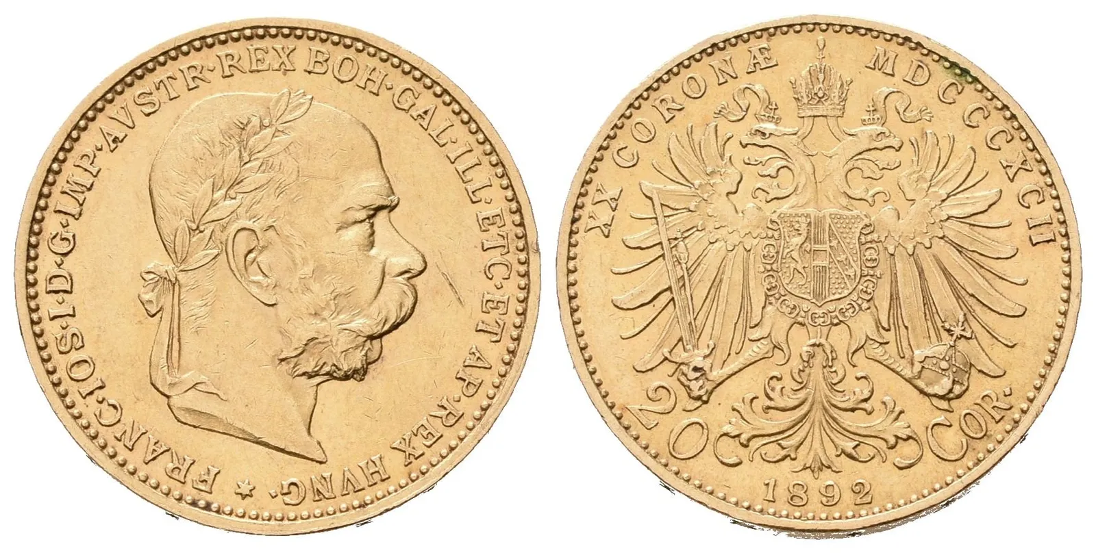 20 Koruna 1892