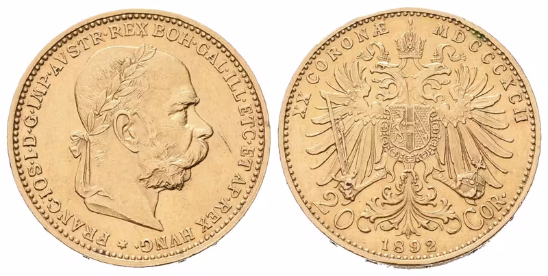 20 Koruna 1892