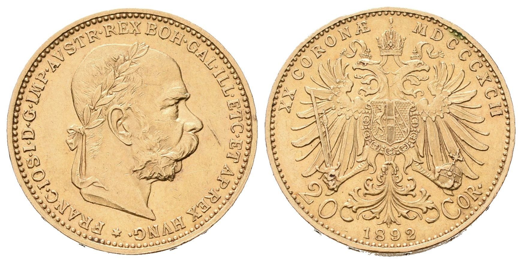20 Koruna 1892