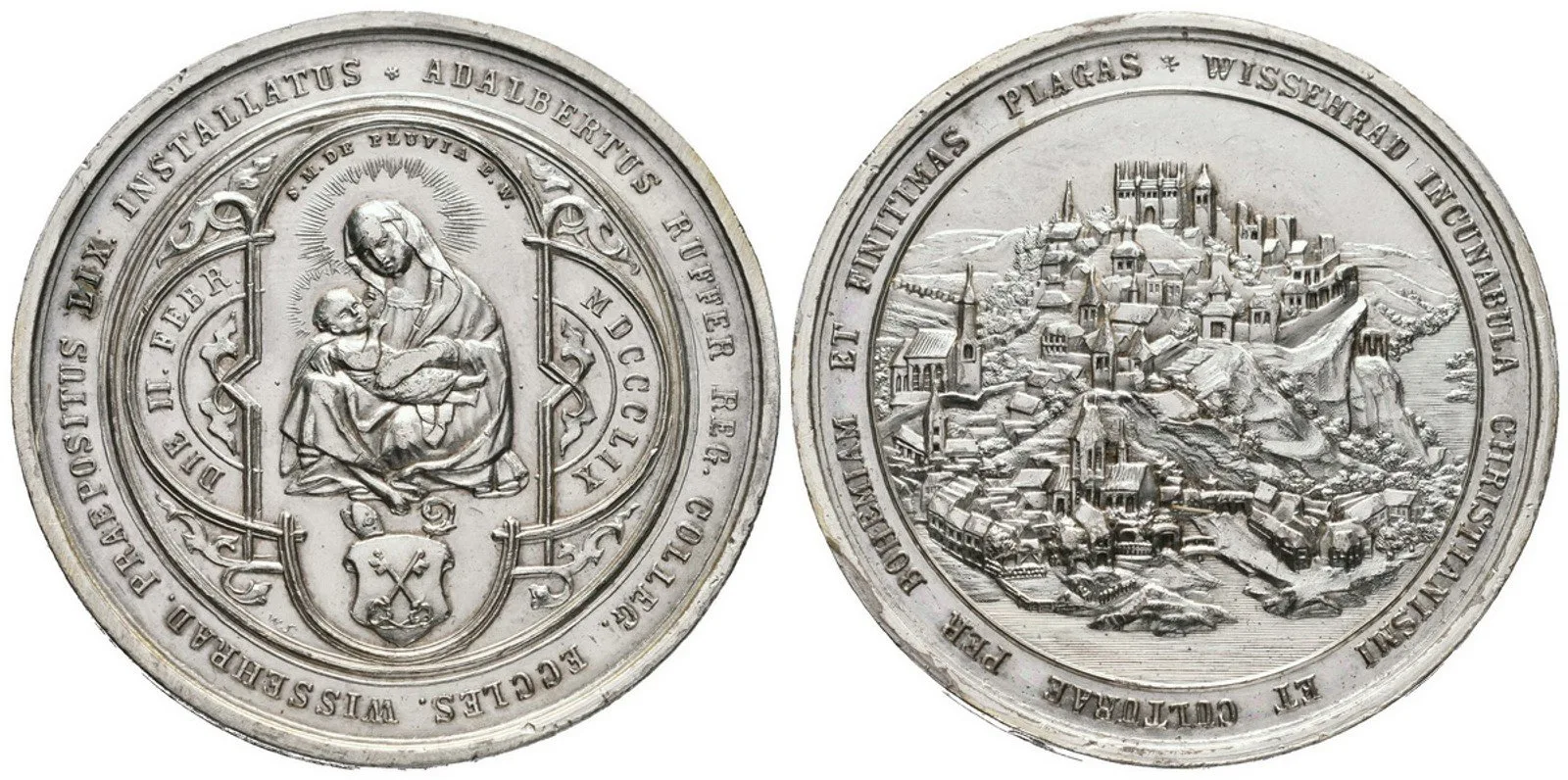 Praha - Vyšehrad, Vojtěch Ruffer, 1858 - 1870 — 1
