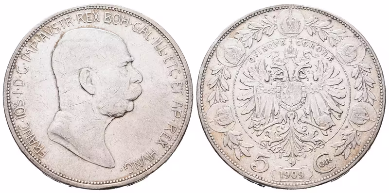 5 Koruna 1909