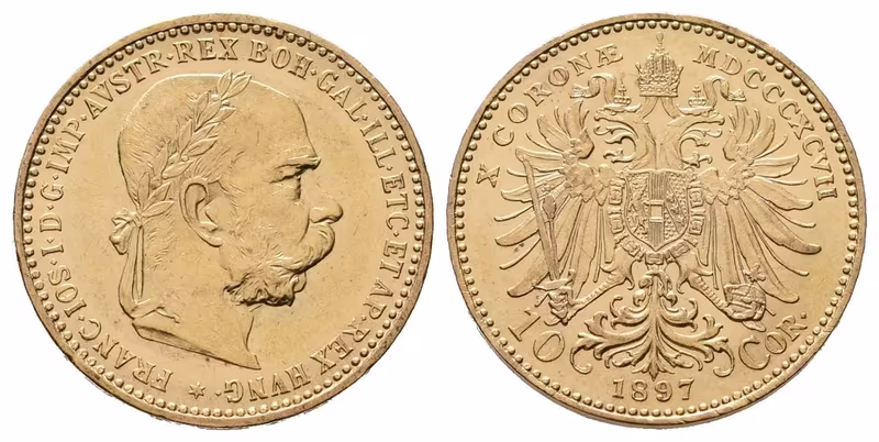 10 Koruna 1897