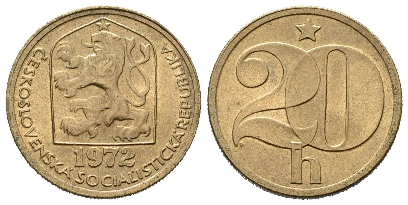 20 Haléř 1972