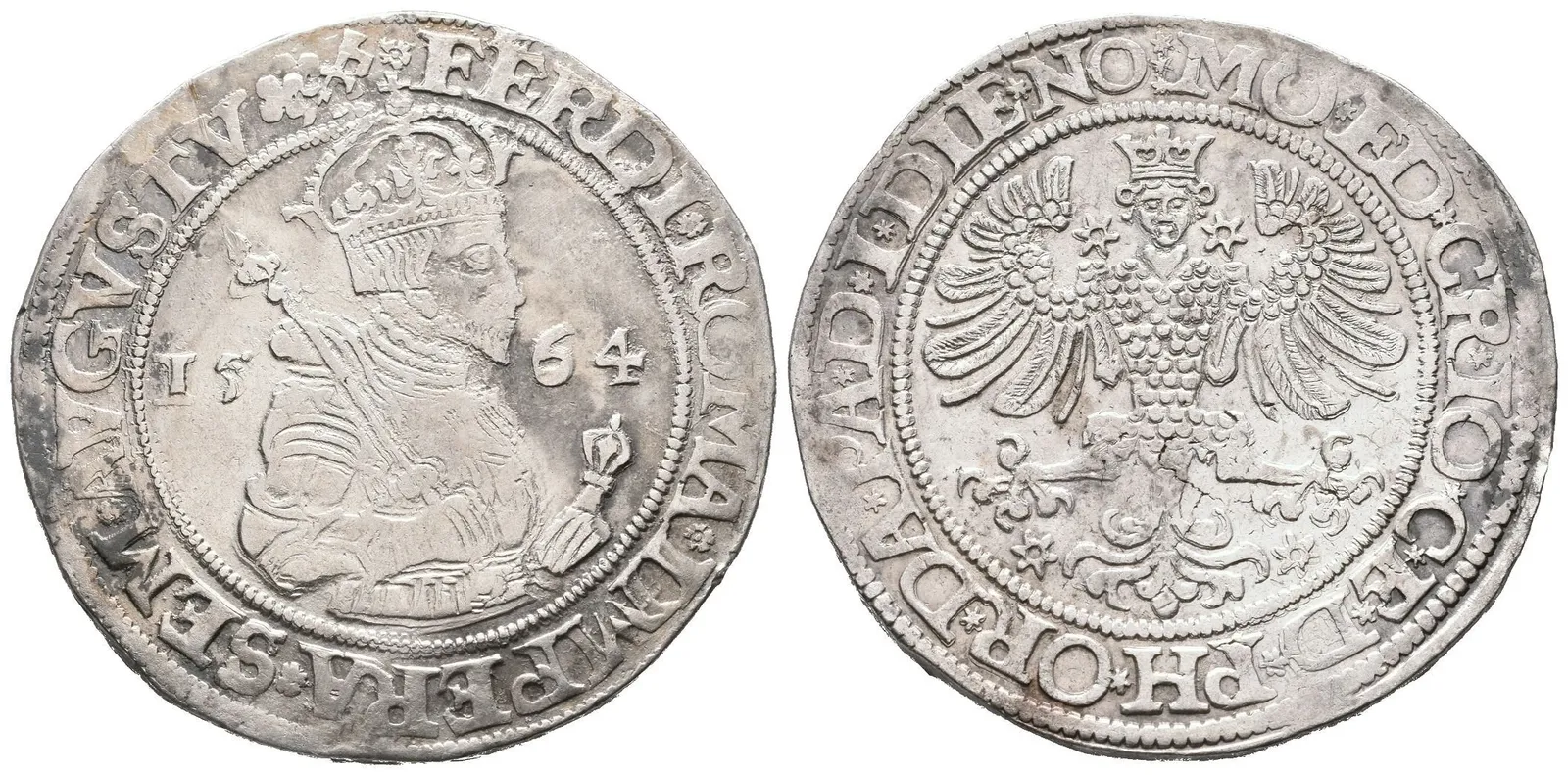 Tolar 1564, Emden, Dav.9610, patina, rysky a vady střížku, lehce ned. — 1