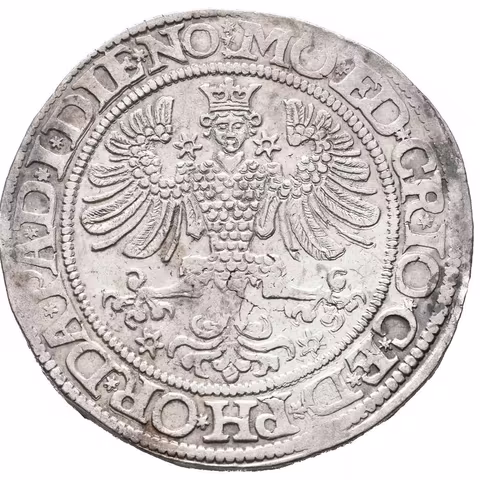 Tolar 1564, Emden, Dav.9610, patina, rysky a vady střížku, lehce ned.