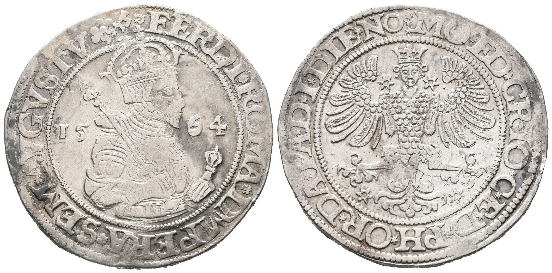Tolar 1564, Emden, Dav.9610, patina, rysky a vady střížku, lehce ned. — 1
