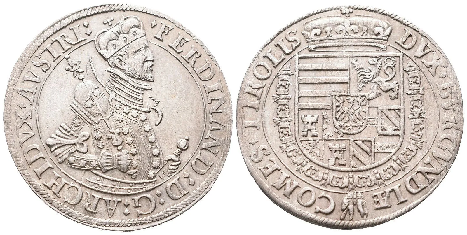 Arcivévoda Ferdinand Tyrolský, 1564 - 1595 — 1