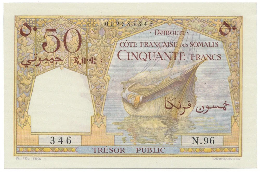 Francouzské Somálsko - French Somaliland — 1