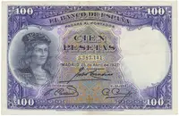Španělsko, 100 Pesetas 1931, P.83