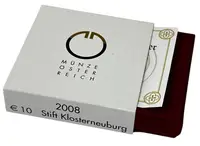 Rakousko, 10 Euro 2008 - Klášter Klosterneubrug - fotografie 2
