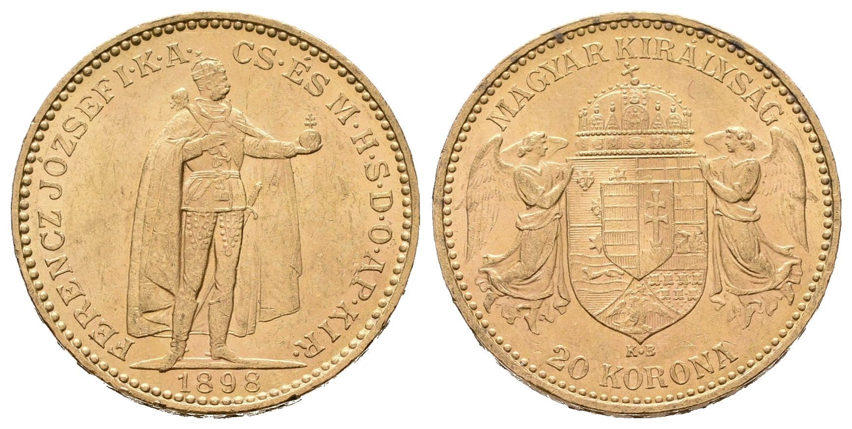 20 Koruna 1898 KB