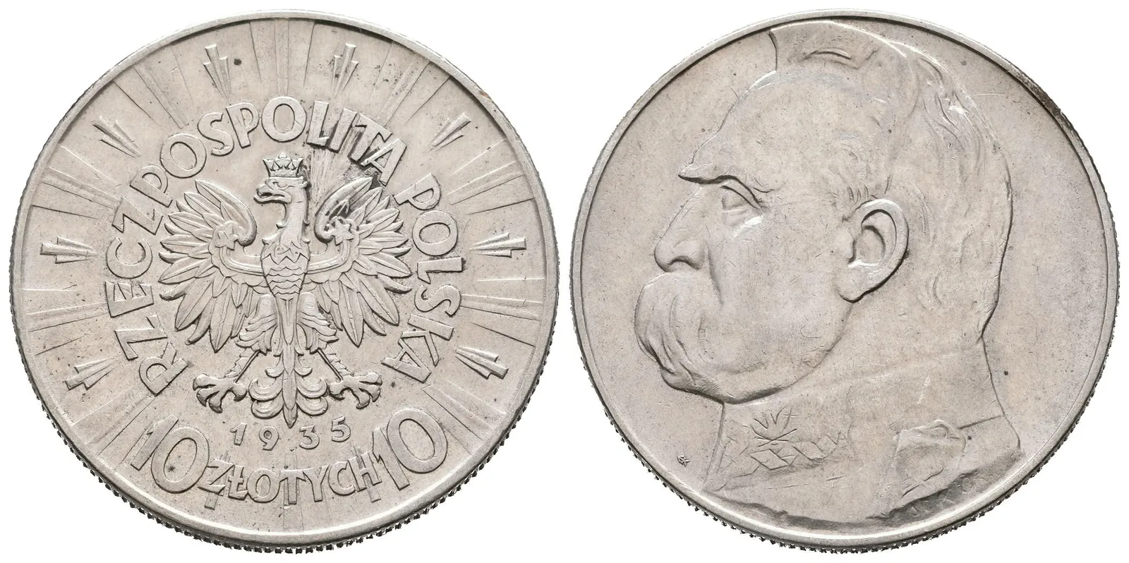 Polsko, 10 Zlotých 1935