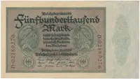 Německo, 500000 Mark 1923, Ro.87b