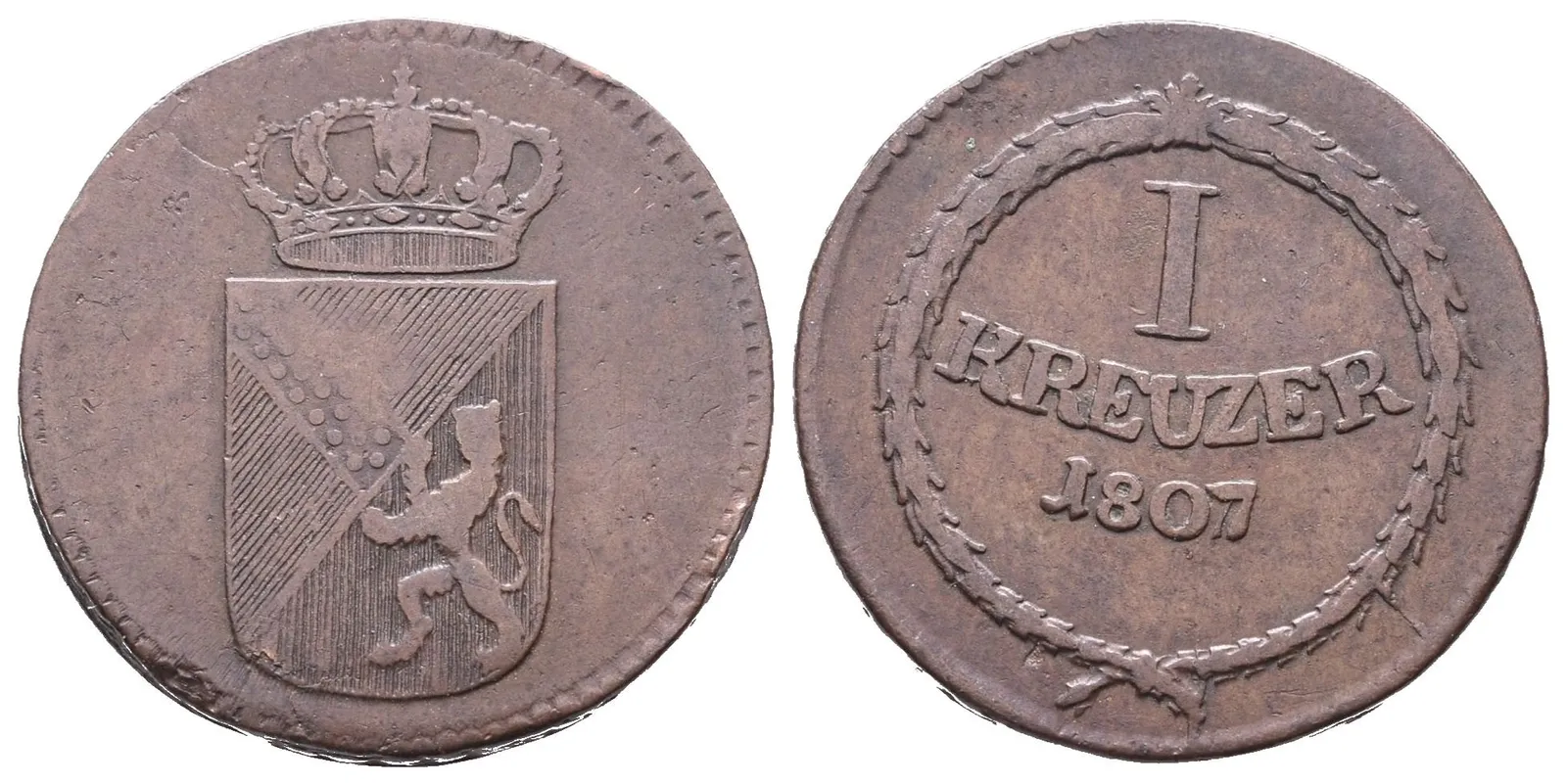 Baden, Krejcar 1807
