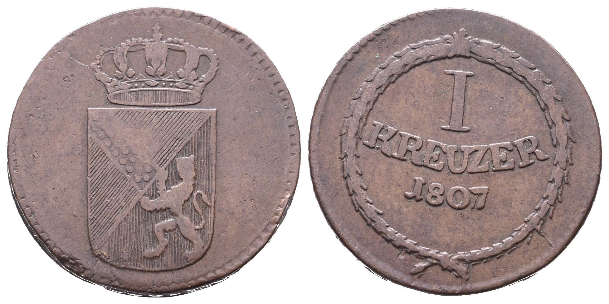Baden, Krejcar 1807