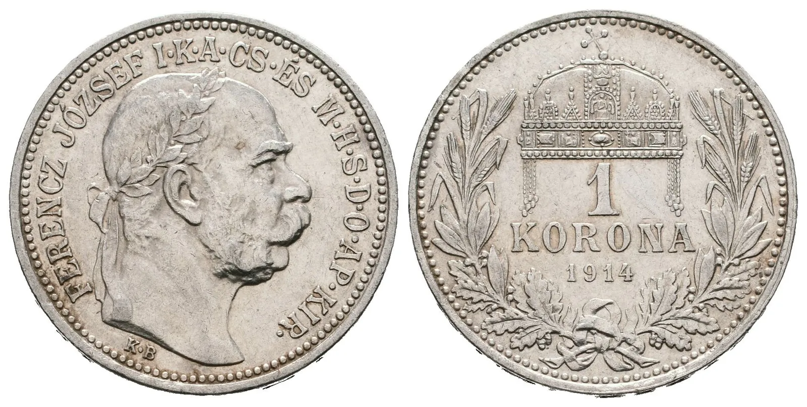 1 Koruna 1914 KB