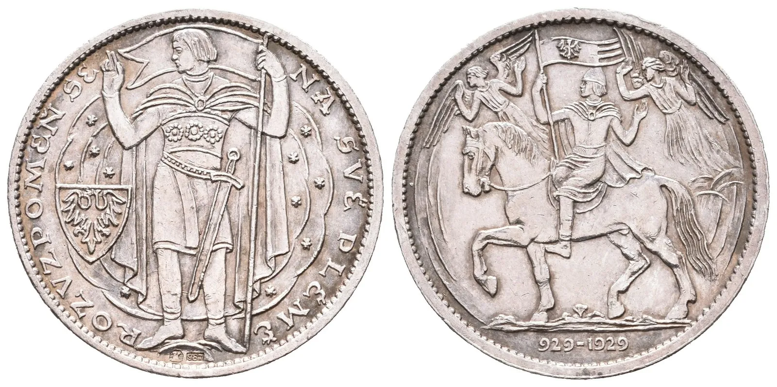 Španiel Otakar - Milenium sv. Václava 929 - 1929, 28mm
