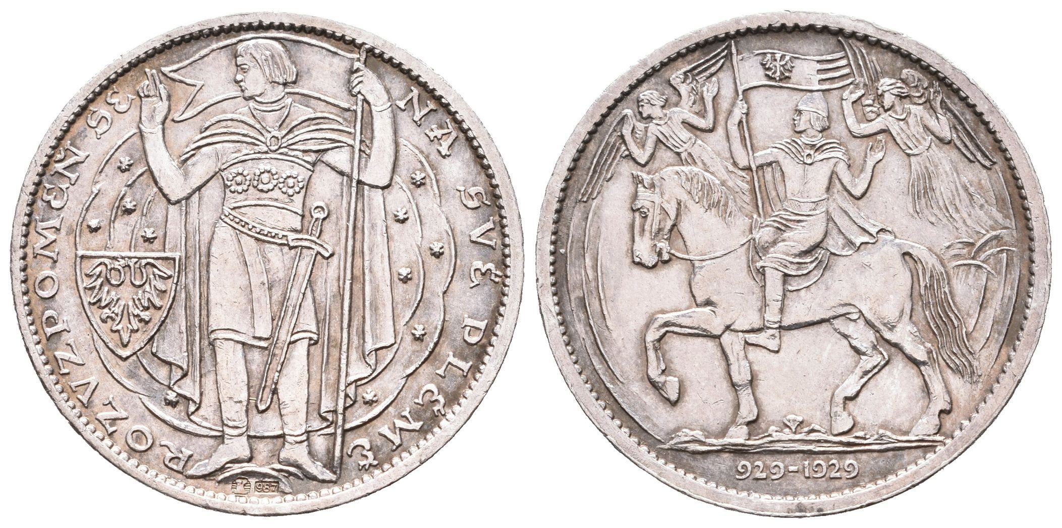 Španiel Otakar - Milenium sv. Václava 929 - 1929, 28mm