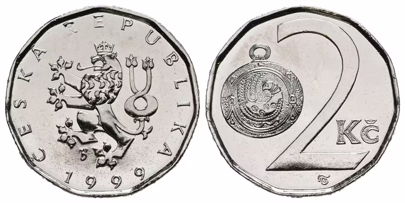 2 Koruna 1999