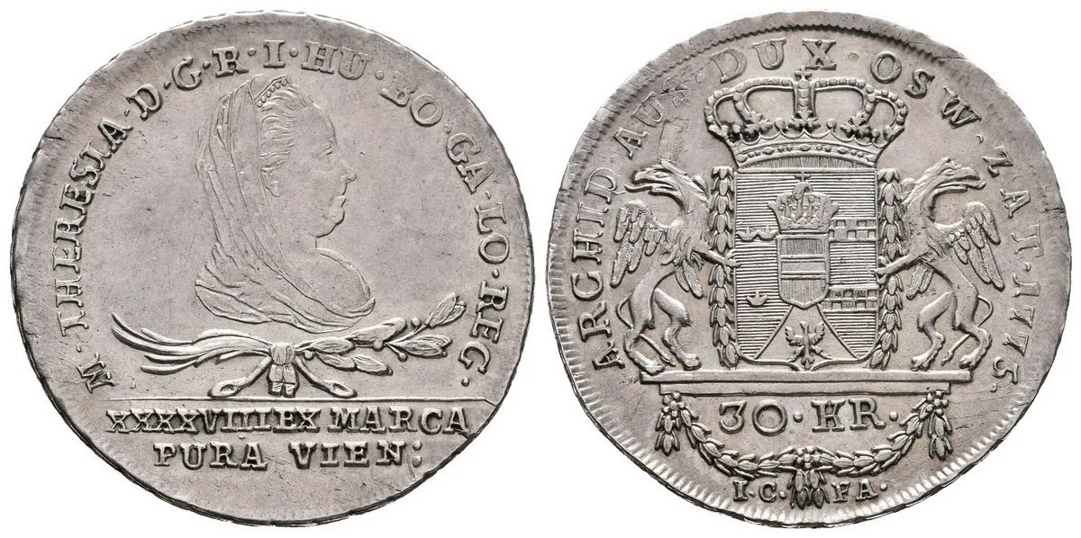 Marie Terezie, 1740 - 1780 — 1