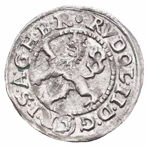 Malý groš 1593, České Budějovice-Mattighofer, HN.28a (opis 7a),