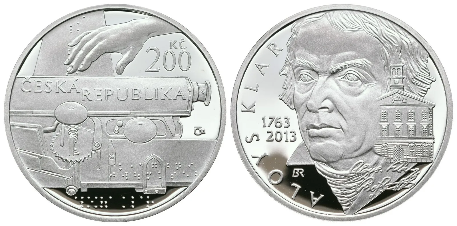 200 Kč 2013 - Aloys Klar, PROOF