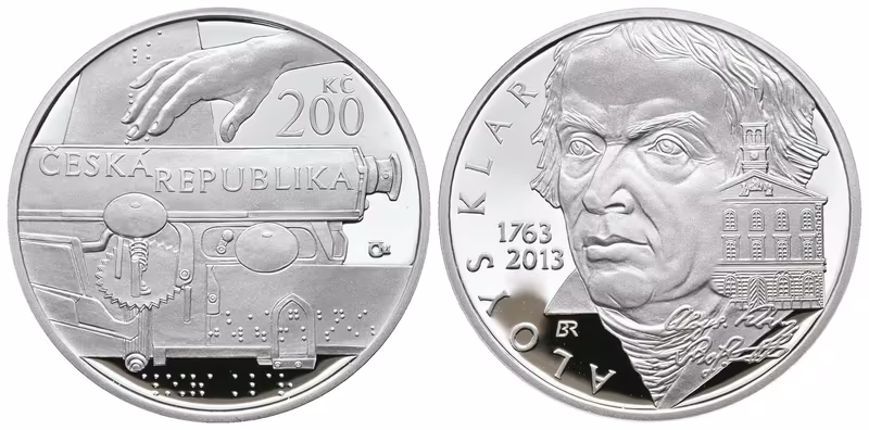 200 Kč 2013 - Aloys Klar, PROOF