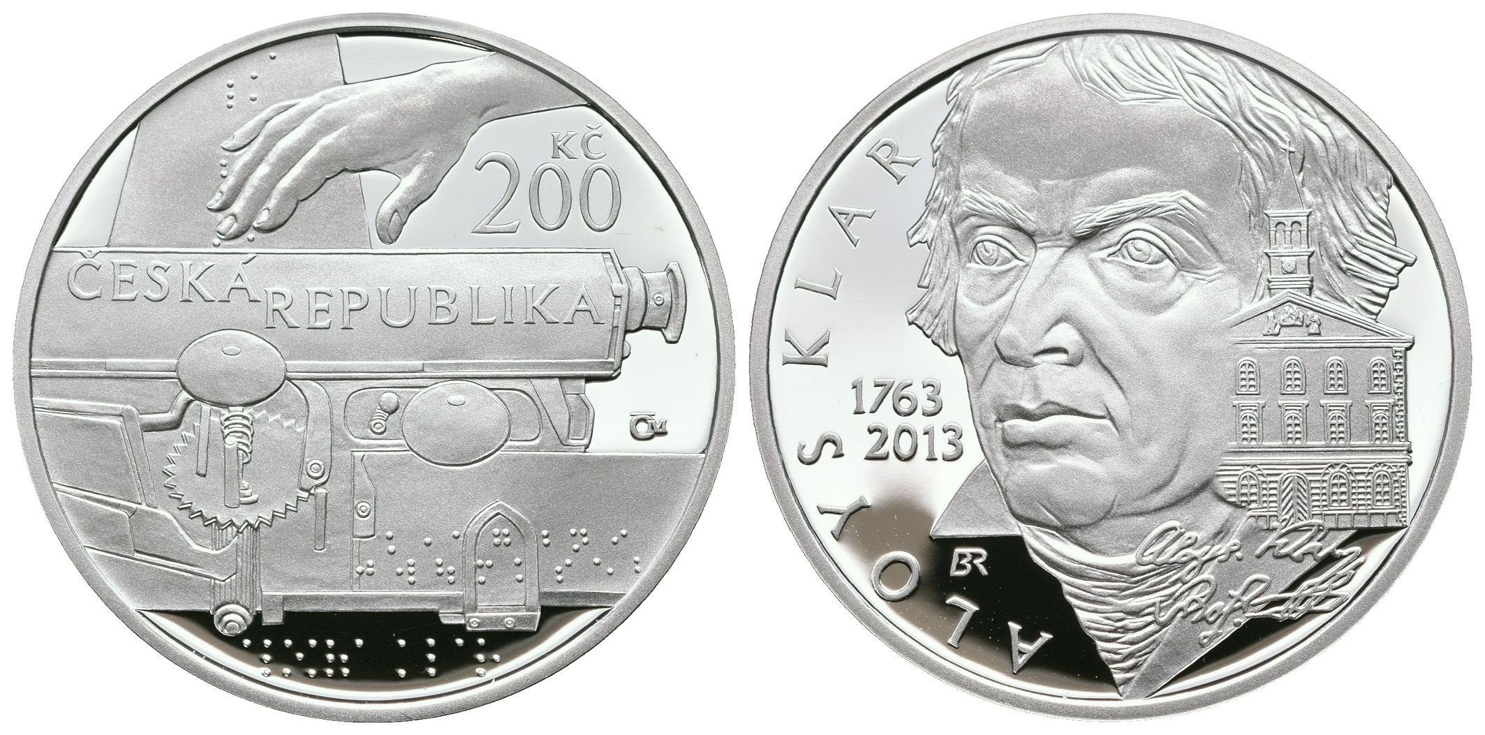 200 Kč 2013 - Aloys Klar, PROOF