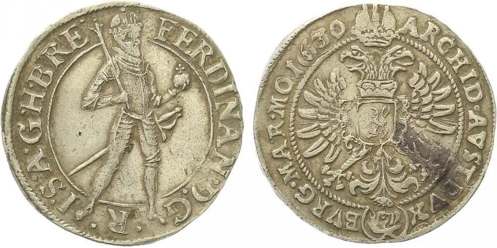 Ferdinand II., 1619 - 1637 (Mince dobrého zrna) — 1