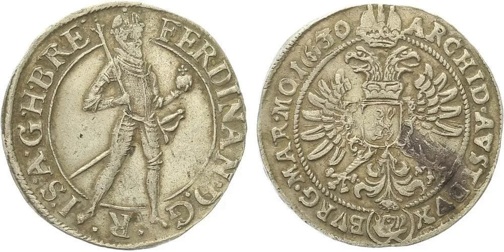 Ferdinand II., 1619 - 1637 (Mince dobrého zrna) — 1