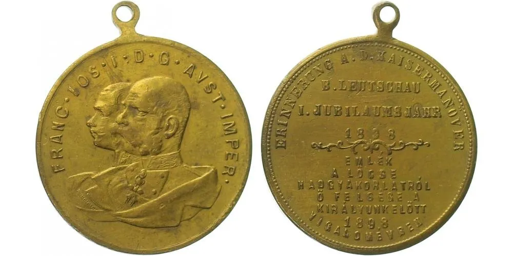František Josef I., medaile vojenských manévrů — 1