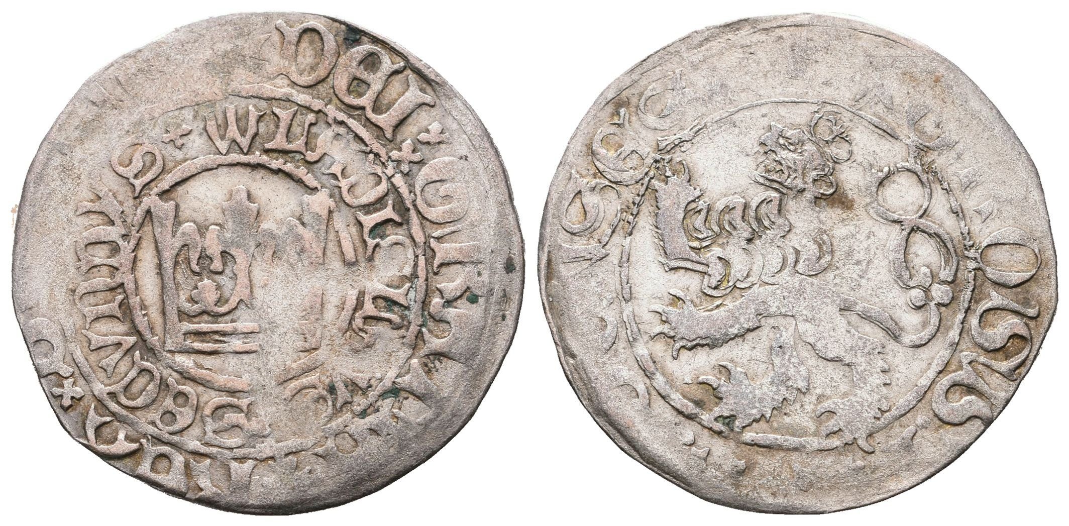 Vladislav II. Jagellonský, Pražský groš, Hásková typ XXI.d podobný