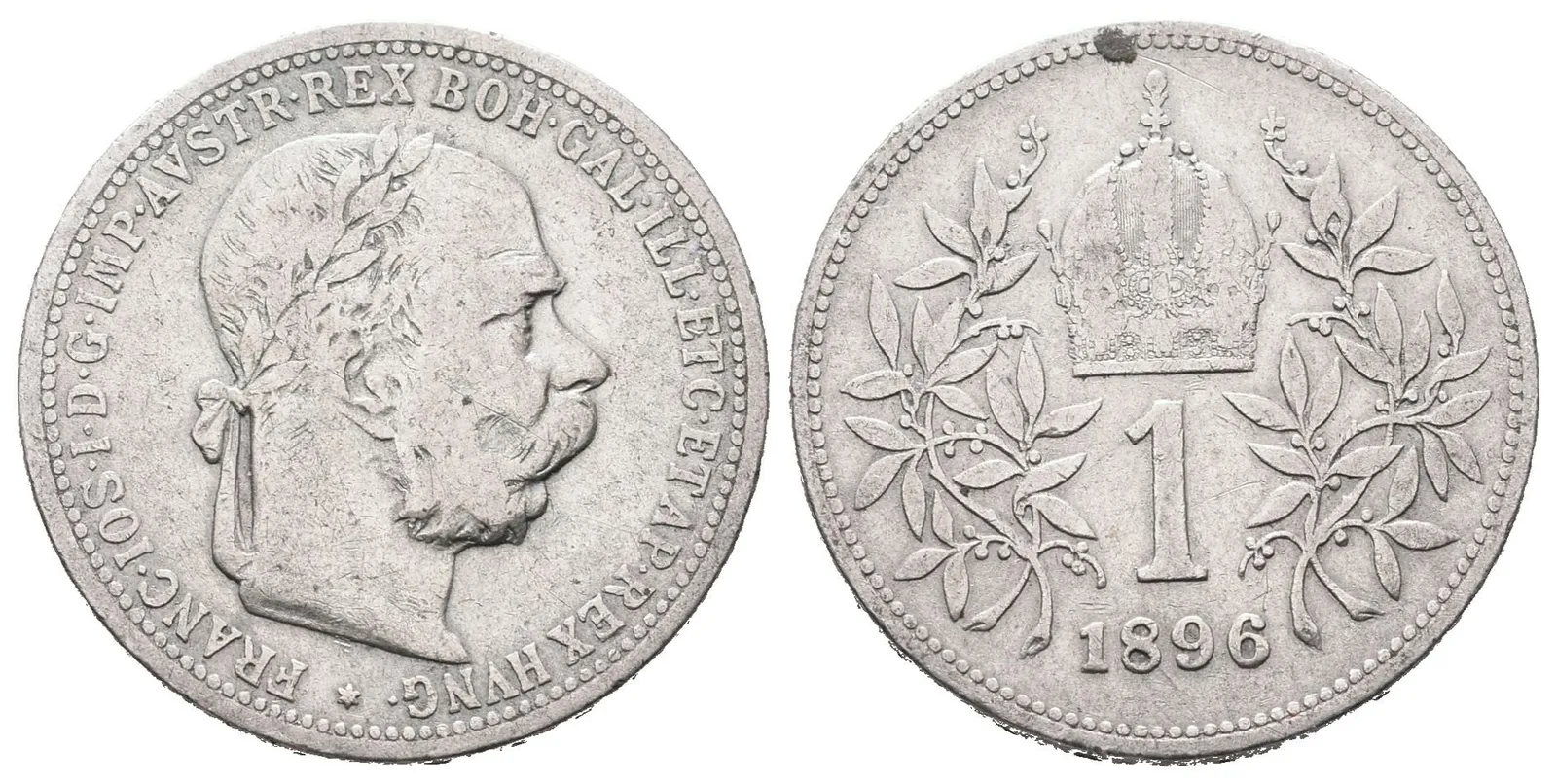 1 Koruna 1896