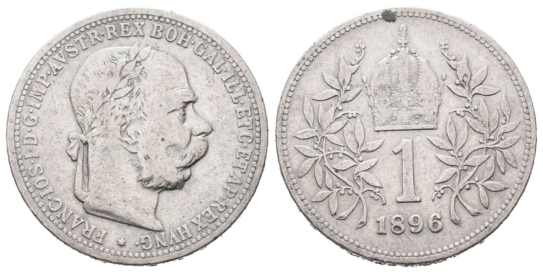1 Koruna 1896
