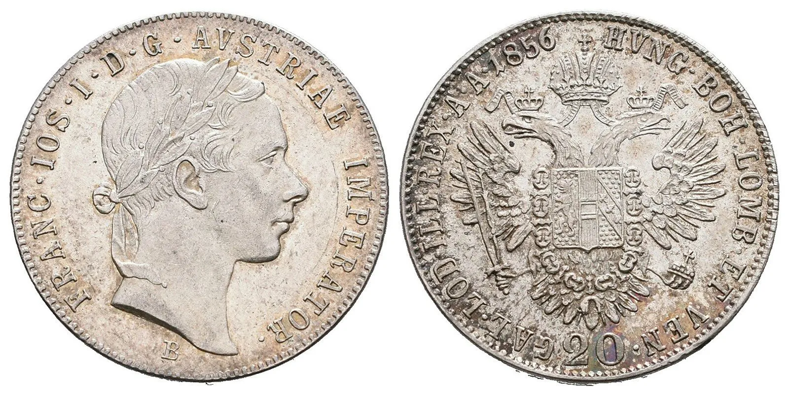 Konvenční měna, 1848 - 1857 — 1