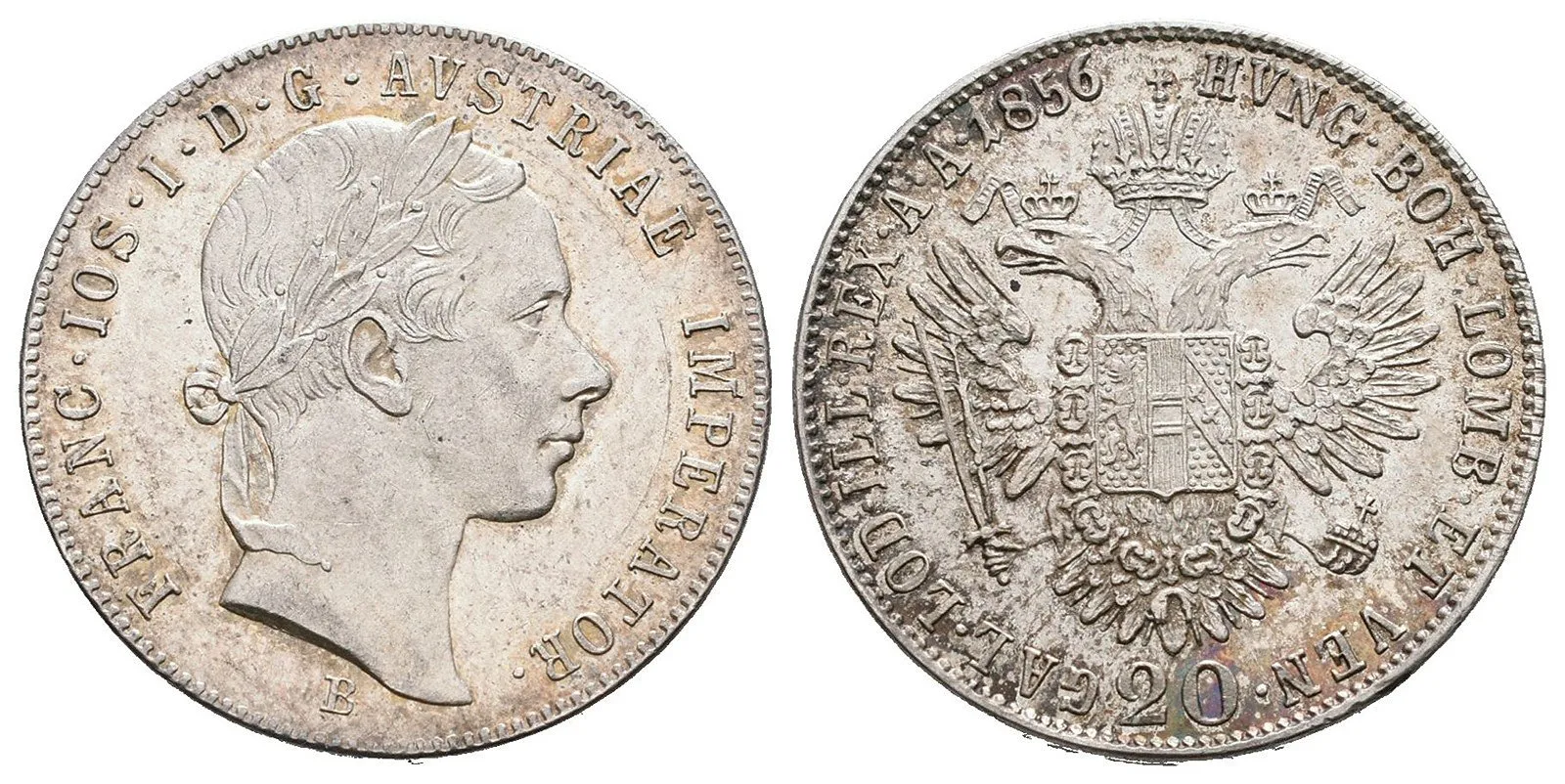 Konvenční měna, 1848 - 1857 — 1