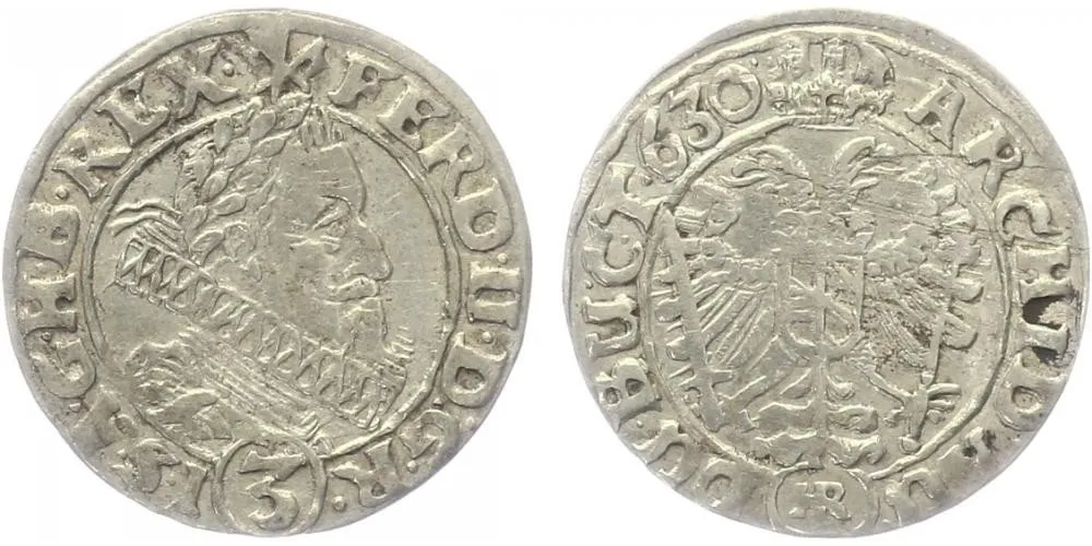 Ferdinand II., 1619 - 1637 (Mince dobrého zrna) — 1