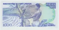 Svatý Tomáš a Princův ostrov, 1000 Dobras 1989, P.62 - fotografie 2