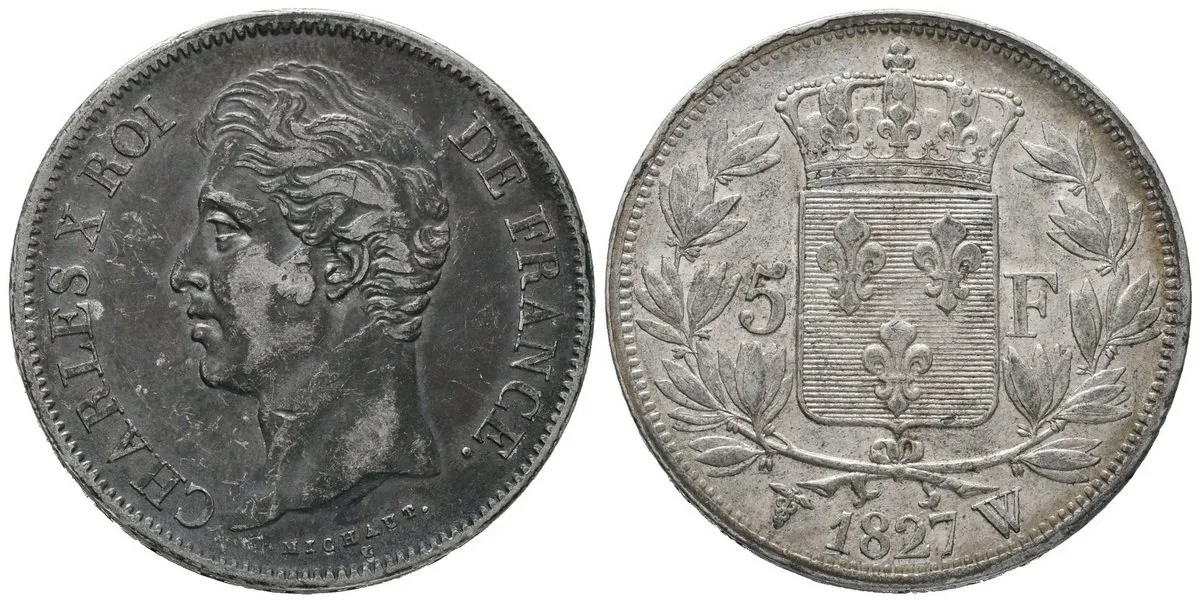 Francie, Charles X., 1824 - 1830 — 1