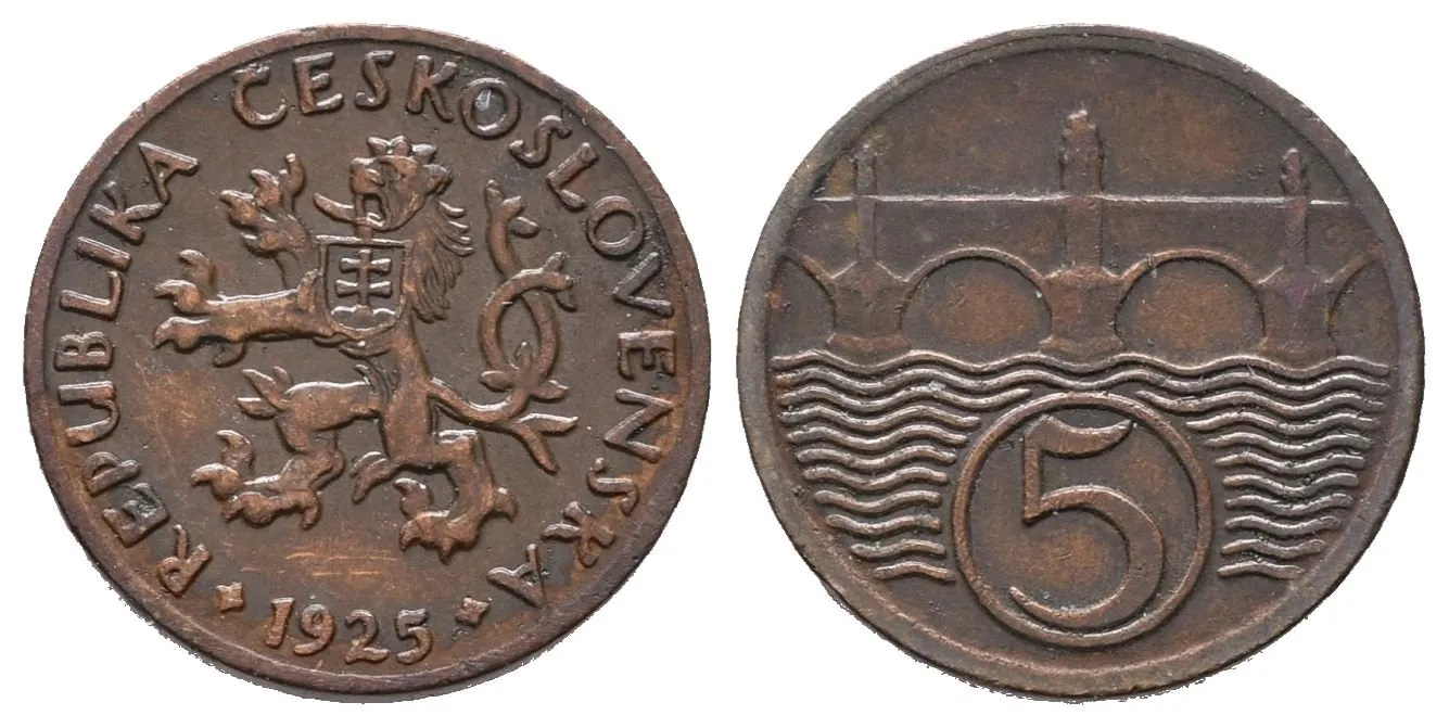 5 Haléř 1925
